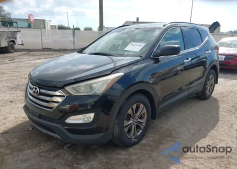 2013 Hyundai Santa Fe Sport from USA, damaged, VIN 5XYZUDLB6DG061773